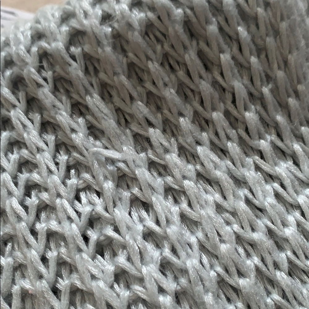 Silver scarf